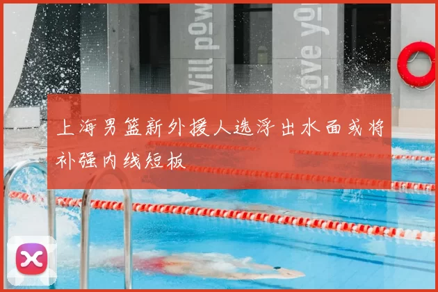 上海男篮新外援人选浮出水面或将补强内线短板